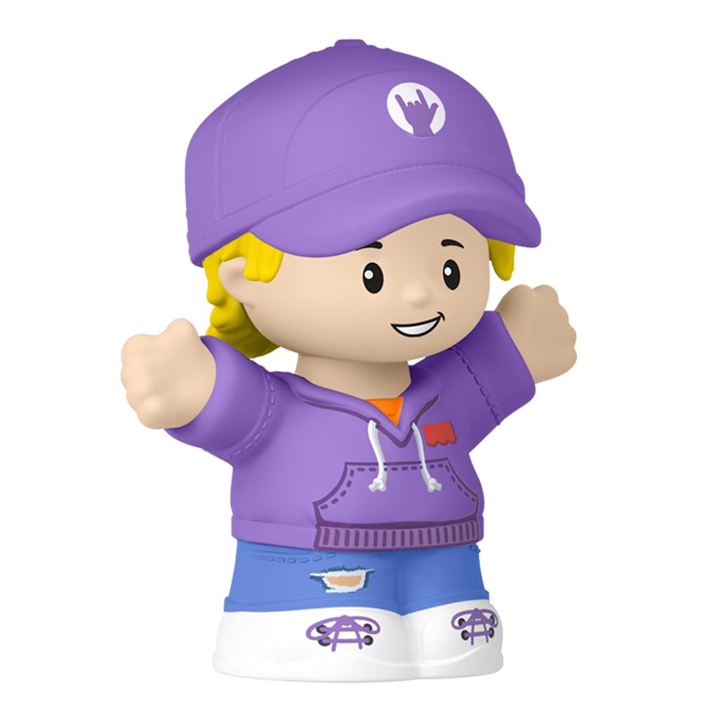 Little People Replacement Part for Fisher-Price Toddler Dollhouse Playground Figure Playset - HXH06 - Young Boy with Blonde Hair Wearing a Baseball