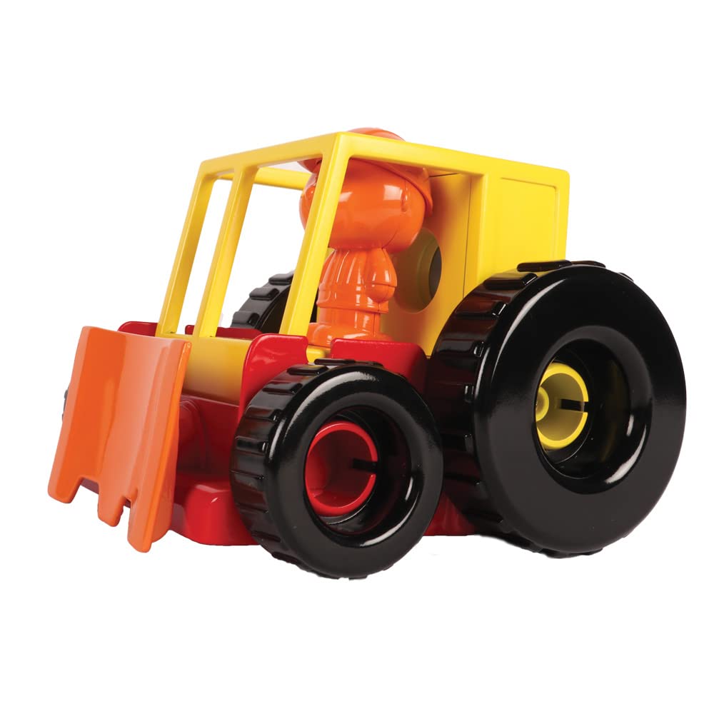 Learning Resources 1-2-3 Build It Construction Crew - Take Apart Construction Toys, Toddler Excavator Toy, Kids Dump Truck Toy, Tractor Toys for Kids