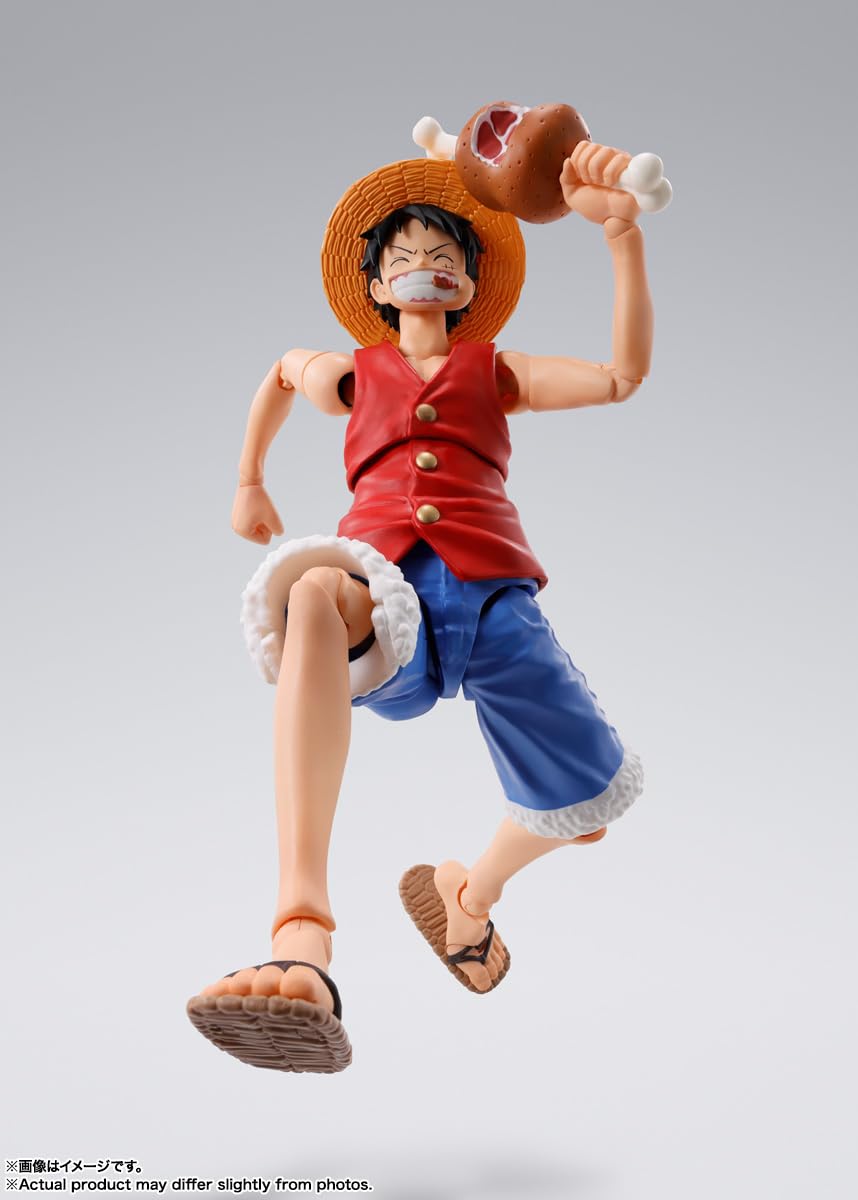 TAMASHII NATIONS - One Piece - Monkey D. Luffy -Romance Dawn- (Reissue) S.H.Figuarts Action Figure