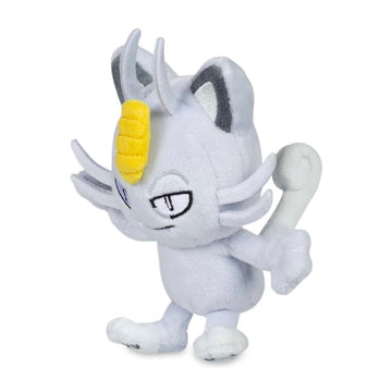Pokémon Center: Alolan Meowth Sitting Cuties Plush
