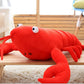 XIZHI Lobster Plush Stuffed Animal Toy Lobster Pillow Red 21 Inch Suitable for Christmas and Birthday with Huggable Gifts