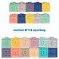 Litand Soft Stacking Blocks for Baby - Sensory Montessori Toys Toddler Activities - Gifts for Boy Girl 6 9 12 18 Months 1 2 3 Year Old Birthday