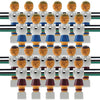 Billiard Evolution 22 Old Style Red and Blue Foosball Men