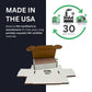 Attic Millionaire (5 Pack) 500-Count Trading Card Storage Box - MADE IN THE USA - Responsibly-Sourced - Trading Card Storage Box for Sports Cards