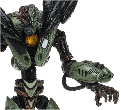T M P Intl Cyber Units Ultra Action Figure: Infiltrator Unit 001 Green