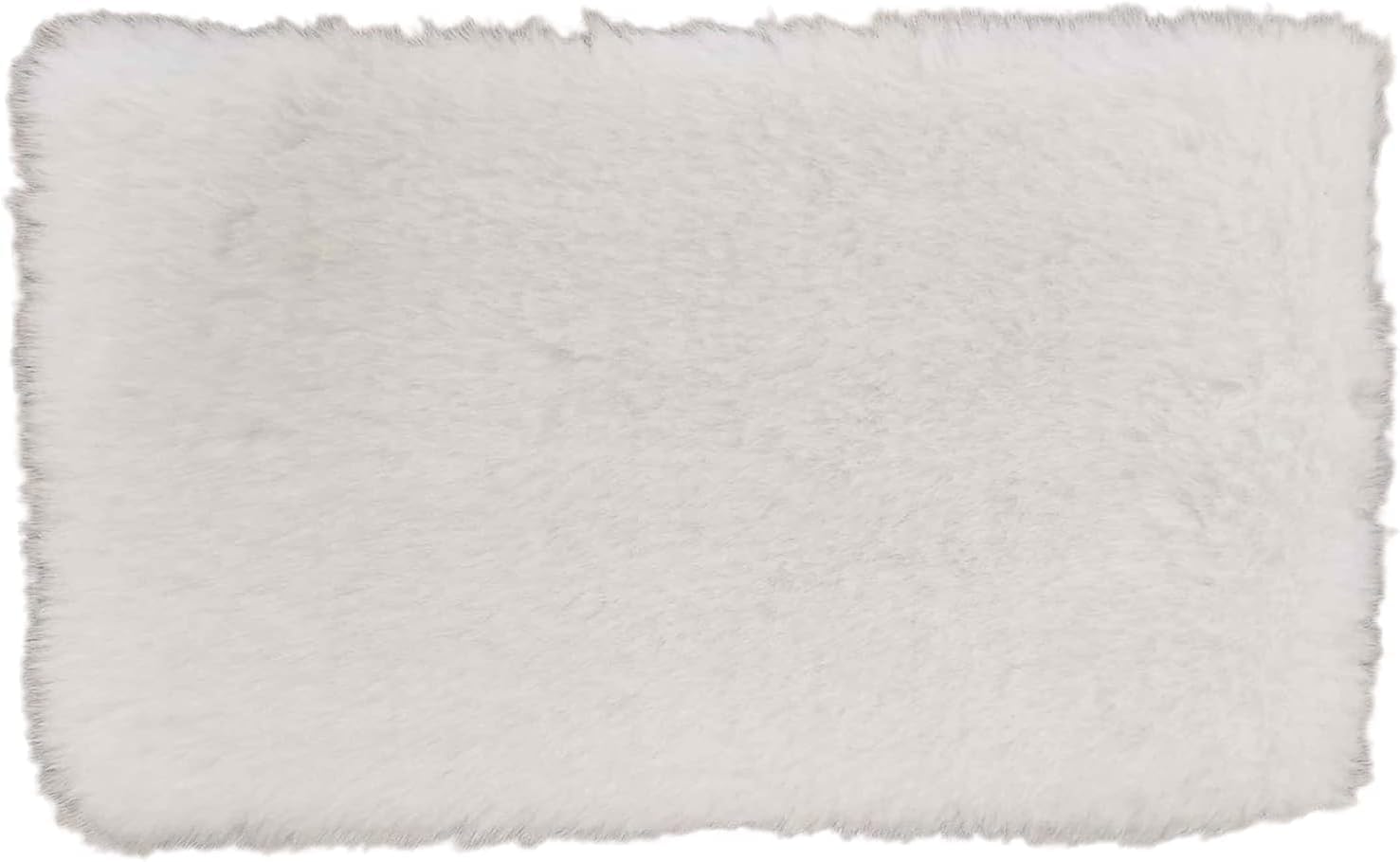Miniature Square White Rug, Soft Carpet Decor for 1/12 Scale, Lightweight and Decorative Accessory for Doll House Interiors