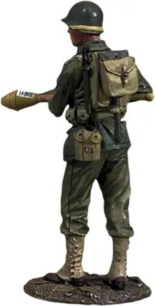W. Britain World War 2 Allies 25241 U.S. Infantryman with panzerfaust 1:30 Scale Metal