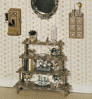 Melody Jane Chrysnbon Dollhouse What Not Stand Furniture Kit Model Kit F-130