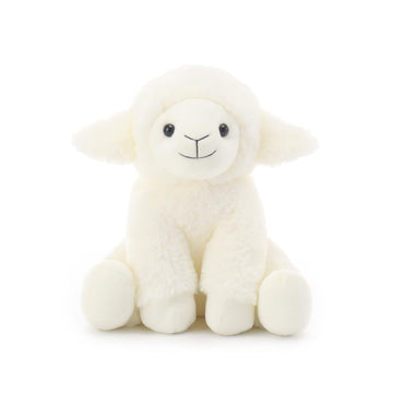 Apricot Lamb Toys Plush Cream Lamb Sheep Stuffed Animal with Soft Ears 8''