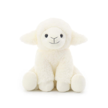 Apricot Lamb Toys Plush Cream Lamb Sheep Stuffed Animal with Soft Ears 8''