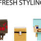 Minecraft Mob Head Minis Spider Slayer Steve Pack with 2 Action Figures & Accessories, Incudes Authentic Pixelated Video-Game Characters Steve
