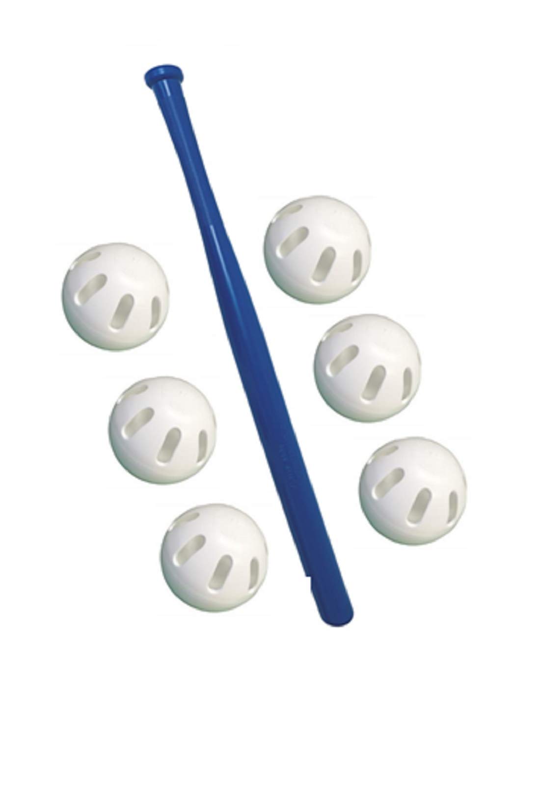 WIFFLE® Blue Bat and Ball Set AweStar Eagle Limited Edition WIFFLE® Blue Bat and 6 White Ball Bundle