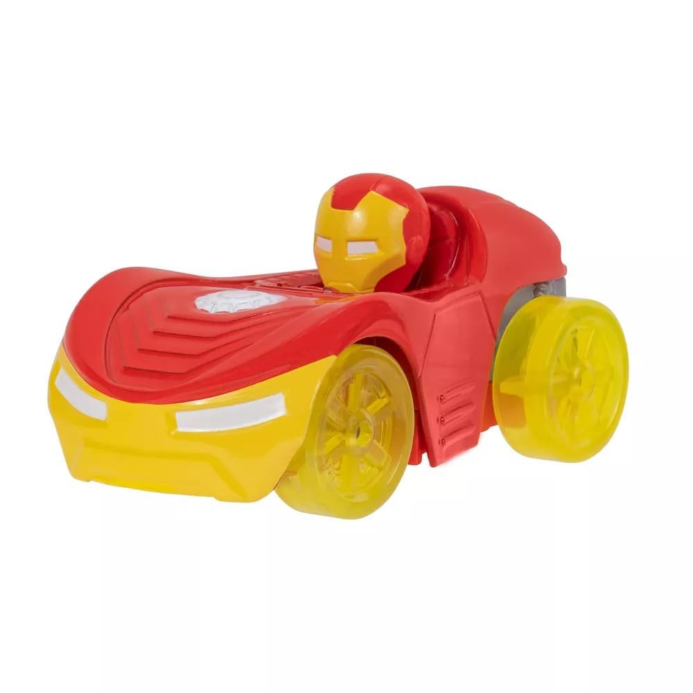 Spidey and his Amazing Friends Amazing Metals Race Car 1:64 Scale (Iron Tony Stark Man)