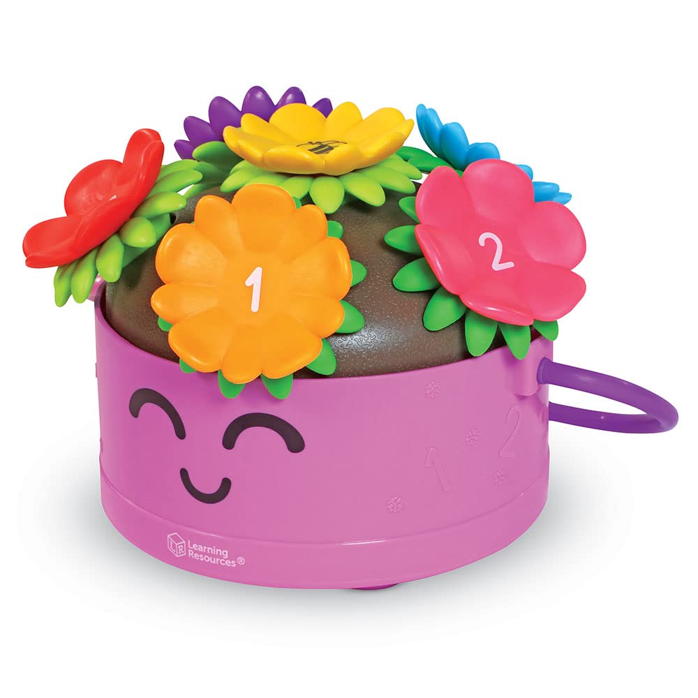 Learning Resources Poppy the Count & Stack Flower Pot