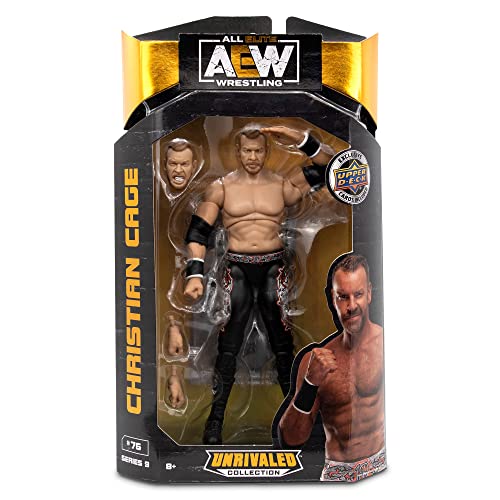 All Elite Wrestling - 6-Inch Christian Cage Figure - AEW Unrivaled Collection Series 9 (AEW Figure- Style 3)
