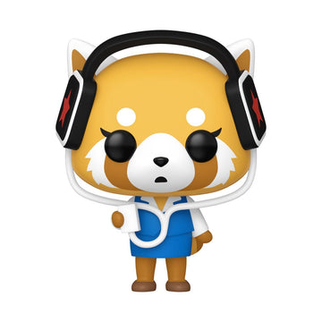 Funko Pop Sanrio: Aggretsuko with Headphones - Collectable Vinyl Figure - Gift Idea - Official Merchandise - Toys for Kids & Adults - Anime Fans