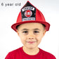 Better Choice Costumes, LLC NOT PLASTIC, Molded Paper Children's Firefighter Hat, Party Supply, Fire Hat Costume Accessory (12)