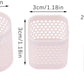 1:12 Scale Dollhouse Miniature Storage Basket, Plastic Laundry Basket, Bathroom Furniture Accessory