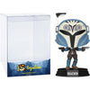 Funko Bo-Katan Kryze: P o p ! Vinyl Figurine Bundle with 1 Compatible 'ToysDiva' Graphic Protector (463-54523 - B)