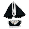 niannyyhouse 20cm Plush Doll Nun Clothes Black Headdress Dress Accessories 8in Plush Doll Accessories (20cm)