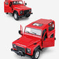 Rastar Radio Remote Control 1/14 Scale Land Rover Denfender Licensed RC Model Car (Red)