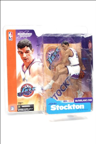NBA Series 2: John Stockton with White Jersey