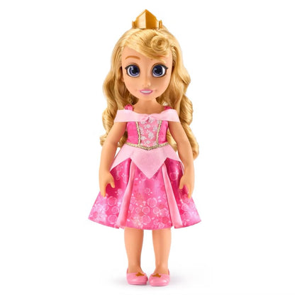 Disney Store Official Aurora Once Upon a Story Doll - Disney Princess Toys Featuring Reflective Eyes with 3D Pupil and Iris, Detailed Costume, Hair