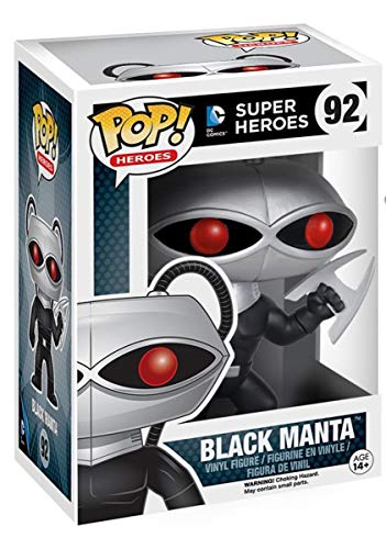 Funko POP Heroes: Black Manta Action Figure