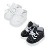 niannyyhouse Sports Shoes 20cm Plush Doll Stuffed Kpop Doll Accessories (White+Black)