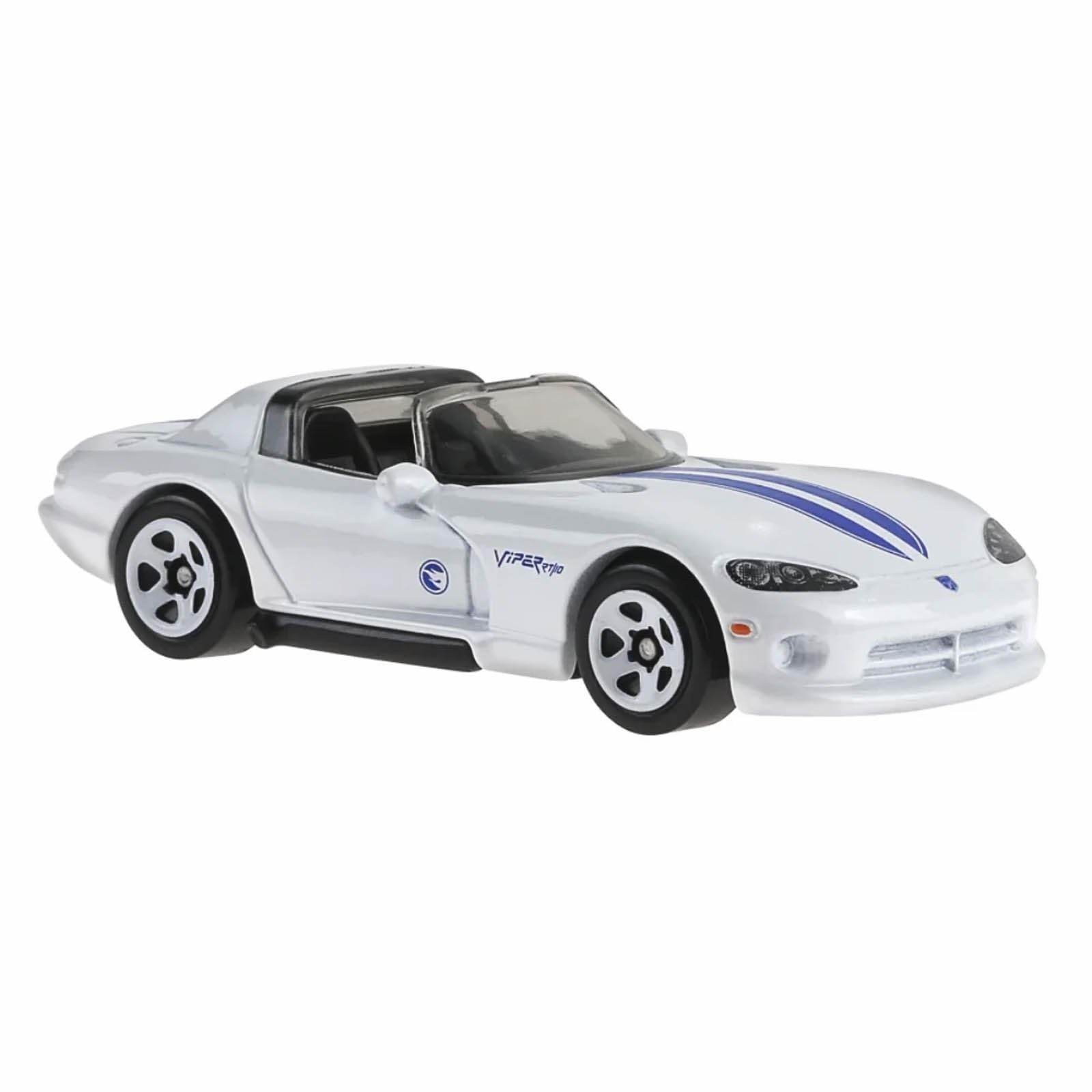 Hot Wheels '92 Dodge Viper RT/10 [White] Treasure Hunt! Drop Tops 2/5, 29/250, 1:64 Scale Diecast Toy Vehicle