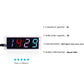 Yidab Soldering Practice Kit DIY RGB Digital Tube Adjustable Multifunctional Alarm Clock Electronics Projects Soldering Kit Welding Skills Learn