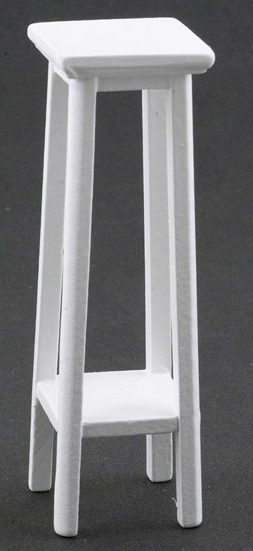 Handley House Dollhouse Miniature Tall Fern Stand (White)