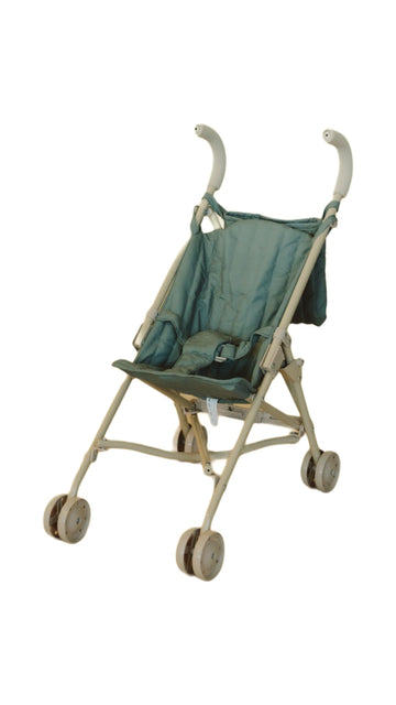 Doll Stroller - Neutral Color Lightweight & Flexible Stroller - Baby Doll Stroller for Kids 3+ - Chic Floral Print - 22" (Olive Green)