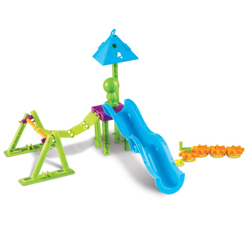 Learning Resources Playground Engineering & Design Building Set - Building Toys for kids Ages 4-8, Toddler STEM Toys, Classroom STEM Activities