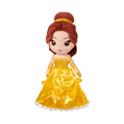 Disney Store Official Princess Belle Plush Doll - Soft Plushy with Embroidered Features - Princess Toys, Disney Dolls & Stuffed Animals - Beauty