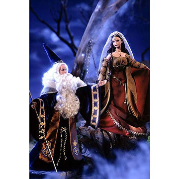 Barbie Magic & Mystery Collection; Merlin and Morgan le Fay Doll Set