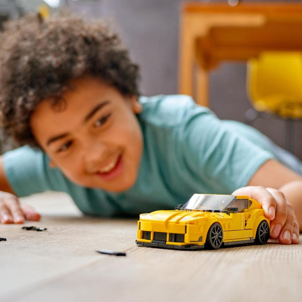 LEGO® Speed Champions Toyota GR Supra 76901 Toy Car Building Kit; Racing Car Toy for Kids