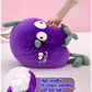 JOSON Purple Large Simulation Mr. Eggplant Doll Sleeping Pillow Doll,Plush Toy Cushion (35.5 inches 90cm)