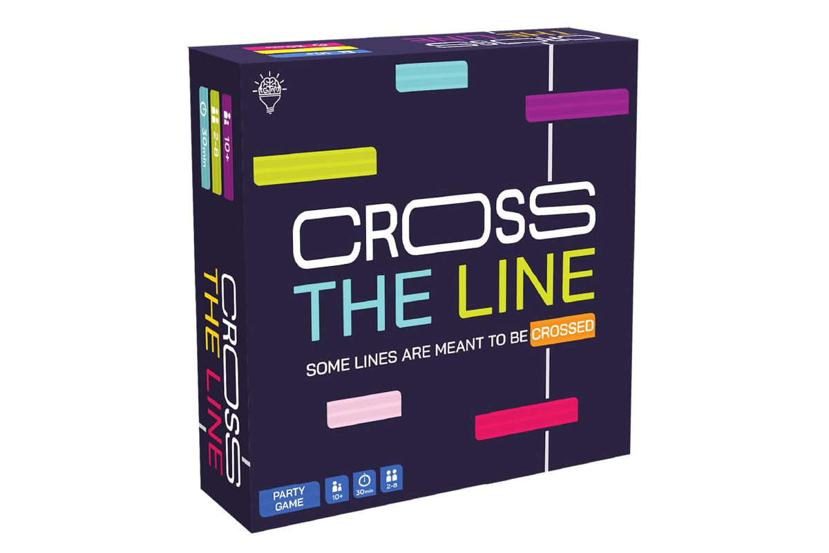 Gray Matters Games Cross The Line Party Game