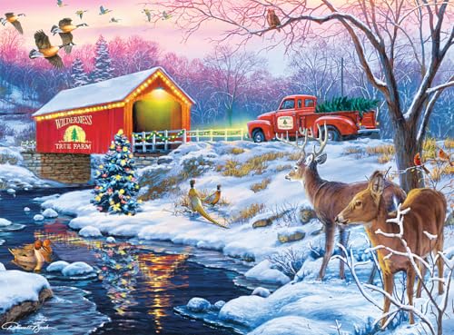 Buffalo Games - Christmas in the Country - 1000 Piece Puzzle for Adults