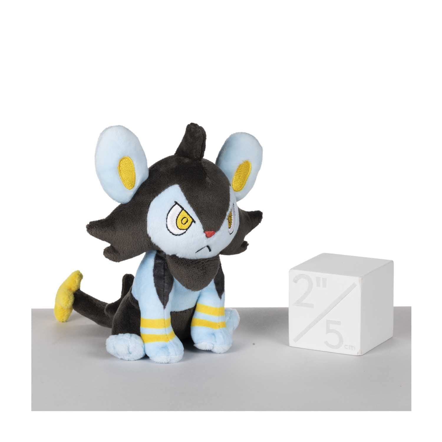 Pokemon Center: Sitting Cuties: Luxio Plush # 404 - Generation 4-6 in