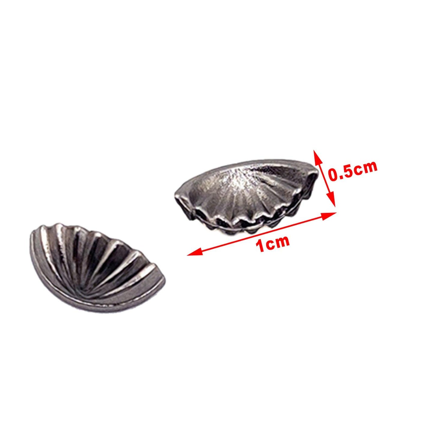 Almencla 10-Piece Dollhouse Miniature Drawer Pulls, 1:12 Scale Metal Handles, Black