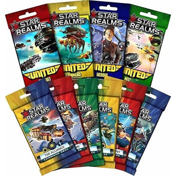 Wise Wizard Games Star Realms Bundle: The Complete United and Command Deck Set