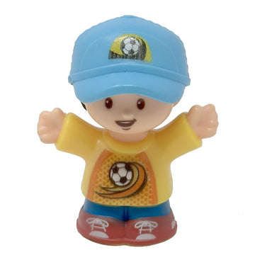Replacement Part for Fisher-Price Little People Swing & Share Treehouse Playset - DYF19 ~ Replacement Little Boy Figure Jack ~ Shirt with Soccer Ball