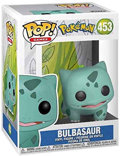 Funko Games: Pokemon - Bulbasaur Pop! Vinyl Figure (Includes Compatible Pop Box Protector Case)