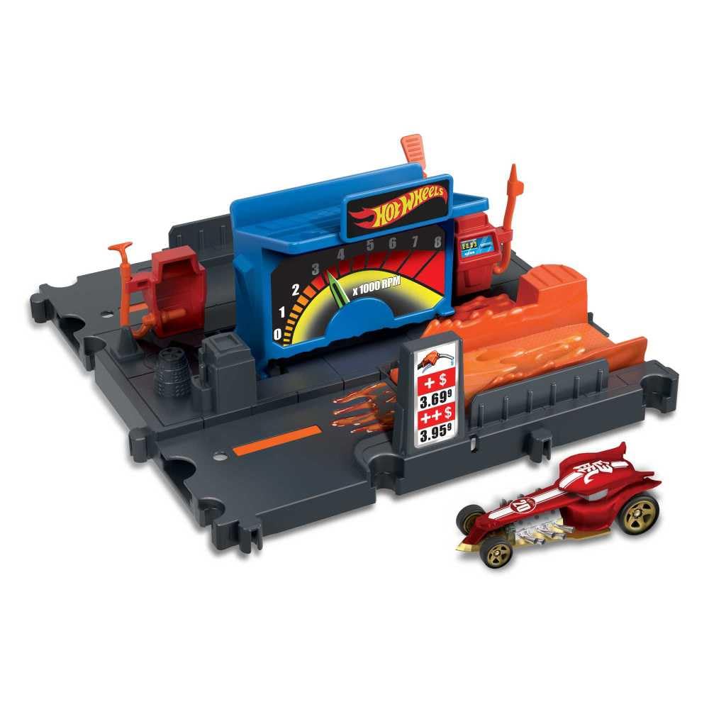 Hot Wheels Fuel Station Shift Station Essence Tankstelle