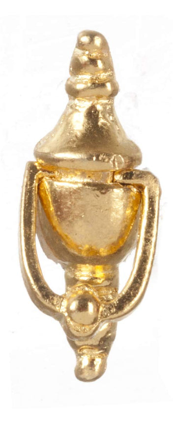 Dollhouse Miniature Brass Door Knocker