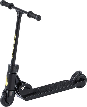 XYSRXWY Black T-Head Finger Scooter, Stress Relief Desk Gadget for Skate Fans and Office Workers, Precision Control for Smooth Tricks and Focus