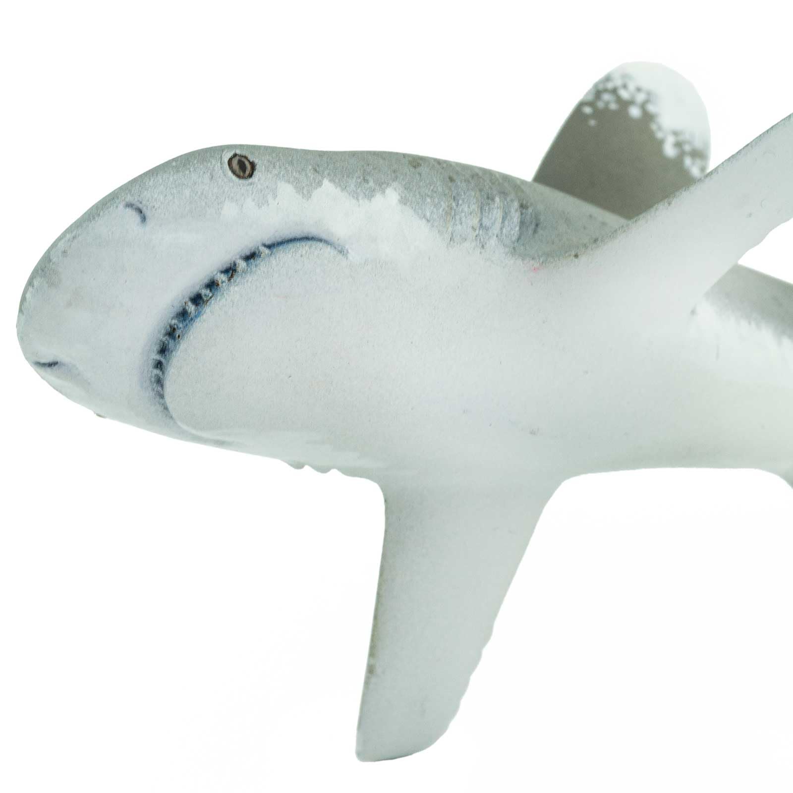 Safari Ltd. Oceanic Whitetip Shark Figurine - Realistic 6" Plastic Figure - Educational Ocean Toy for Boys, Girls, and Kids Ages 3+