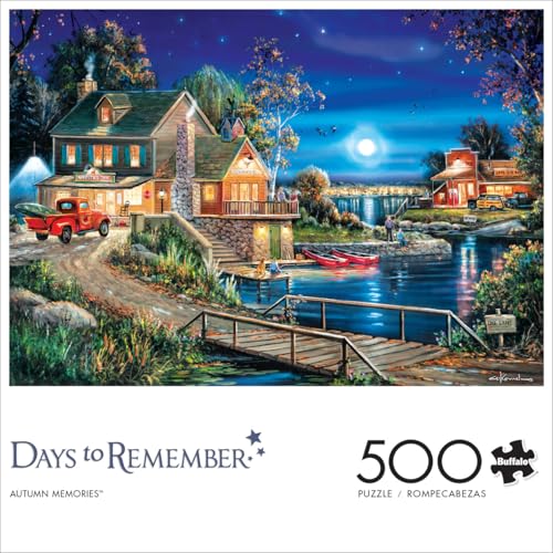 Buffalo Games - Autumn Memories - 500 Piece Jigsaw Puzzle for Adults
